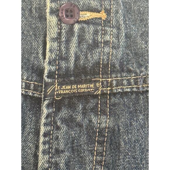 Vintage Marithé + François Girbaud High Waisted Stonewashed Jeans, Size 34L - Picture 4 of 9